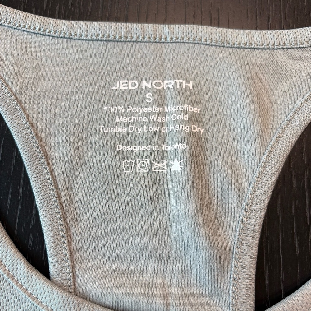 Jed North Light Gray Racerback Tank - Picture 2 of 3